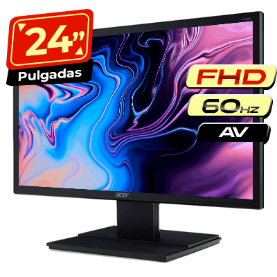 MONITOR ACER 24 V246HQL HDMI - VGA
