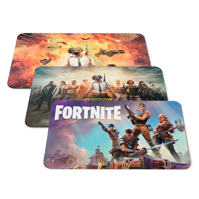 PAD MOUSE GAMER SURTIDO (80 X 30 CM) BORDE COSIDO
