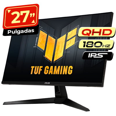 MONITOR ASUS GAMING 27 VG27AQ3A FHD HDMI - DISPLAY PORT IPS